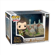 Buy Lord of the Rings - Elrond & Rivendell Pop! Town