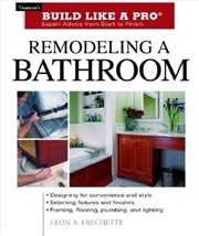 Buy Remodeling a Bathroom