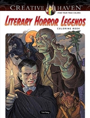 Buy Creative Haven Literary Horror Legends Coloring Book