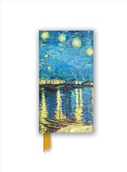 Buy Foiled Slimline Journal #07: Van Gogh, Starry Night over the Rhone