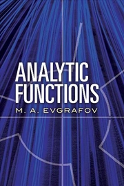 Buy Analytic Functions