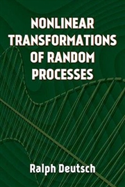 Buy Nonlinear Transformations of Random Processes