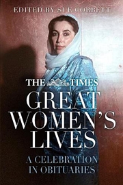 Buy Times Great Women's Lives: A Celebration in Orbituaries