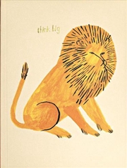 Buy Big Cat Lion: GreenJournal