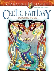 Buy Creative Haven Celtic Fantasy Coloring Book