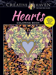 Buy Creative Haven Hearts Coloring Book