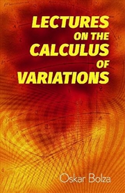 Buy Lectures on the Calculus of Variations