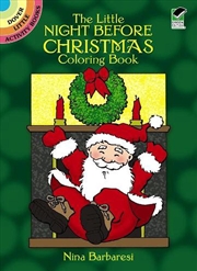 Buy Little Night Before Christmas Coloring Book