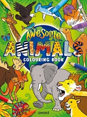 Buy Awesome Animals Colouring Book