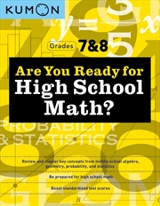 Buy Are You Ready for High School Math?