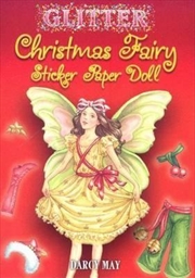 Buy Glitter Christmas Fairy Sticker Paper Doll