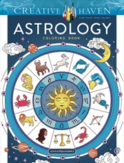 Buy Creative Haven Astrology Coloring Book