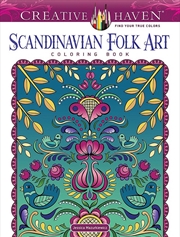 Buy Creative Haven Scandinavian Folk Art Coloring Book