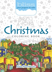 Buy BLISS Christmas Coloring Book