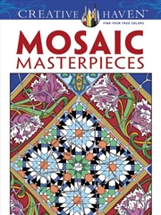 Buy Creative Haven Mosaic Masterpieces Coloring Book