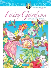 Buy Creative Haven Fairy Gardens Coloring Book