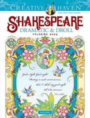 Buy Creative Haven Shakespeare Dramatic & Droll Coloring Book