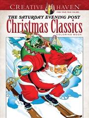 Buy Creative Haven The Saturday Evening Post Christmas Classics Coloring Book