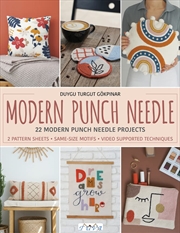 Buy Modern Punch Needle: 22 Modern Punch Needle Projects