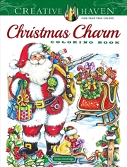 Buy Creative Haven Christmas Charm Coloring Book