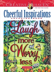 Buy Creative Haven Cheerful Inspirations Coloring Book