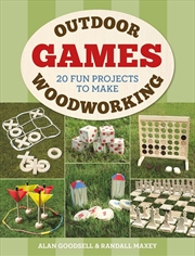 Buy Outdoor Woodworking Games: 20 Fun Projects to Make