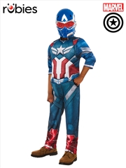 Buy Captain America Brave New World Deluxe Costume - Size 3-5