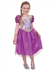 Buy Rapunzel Sparkle Deluxe Costume - Size 3-5 Yrs