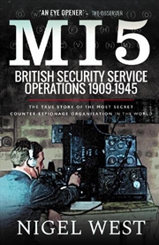 Buy MI5 - British Security Service Operations, 1909-1945