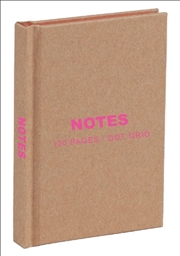 Buy Kraft and Pink Mini Notebook - Dot Grid Paper