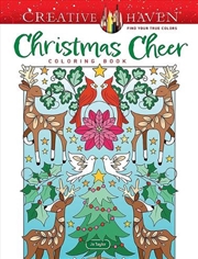 Buy Creative Haven Christmas Cheer Coloring Book