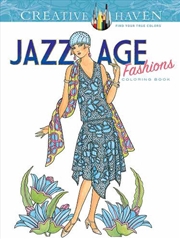 Buy Creative Haven Jazz Age Fashions Coloring Book