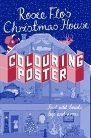 Buy Rosie Flo's Christmas House Colouring Poster