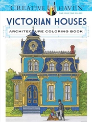 Buy Creative Haven Victorian Houses Architecture Coloring Book