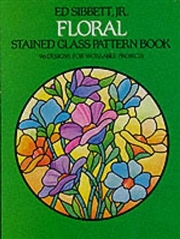 Buy Floral Stained Glass Pattern Book