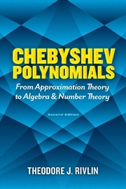 Buy Chebyshev Polynomials - From Approximation Theory to Algebra and Number Theory - Second Edition