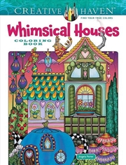 Buy Creative Haven Whimsical Houses Coloring Book