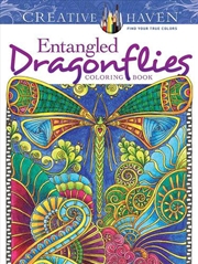 Buy Creative Haven Entangled Dragonflies Coloring Book