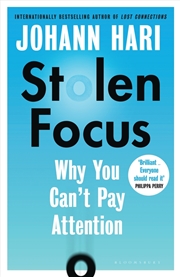 Buy Stolen Focus: Why You Can't Pay Attention