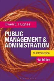 Buy Public Management And Administration 5E