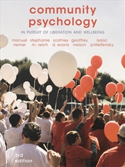 Buy Community Psychology: In Pursuit Of Liberation And Wellbeing