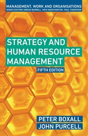 Buy Strategy And Human Resource Management