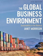 Buy The Global Business Environment: Sustainability In The Balance