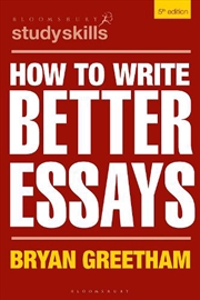 Buy How To Write Better Essays