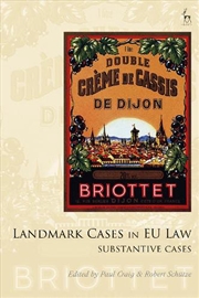 Buy Landmark Cases in EU Law, Volume 2: The Substantive Cases