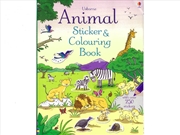 Buy Animal Sticker & Coloring Book