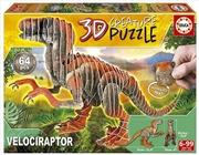 Buy 3D Creature Puzzl.Velociraptor