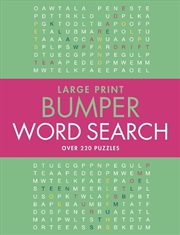 Buy Large Print Bumper Puzzle Book - Word Search