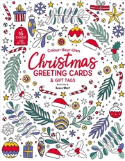 Buy Colour-Your-Own Christmas Cards & Gift Tags Book