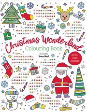 Buy Gem Sticker Colouring Book - Christmas Wonderland